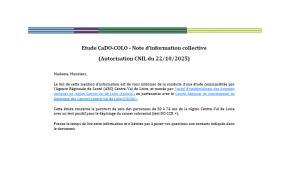 Information patient CaDO-COLO
