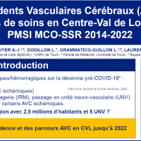 Parcours de soins des AVC, Centre–Val de Loire (CVL) 2014-2022